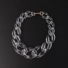 Chunky White Acrylic Choker Necklace - Colorful Statement Piece for Women - 2 of 4