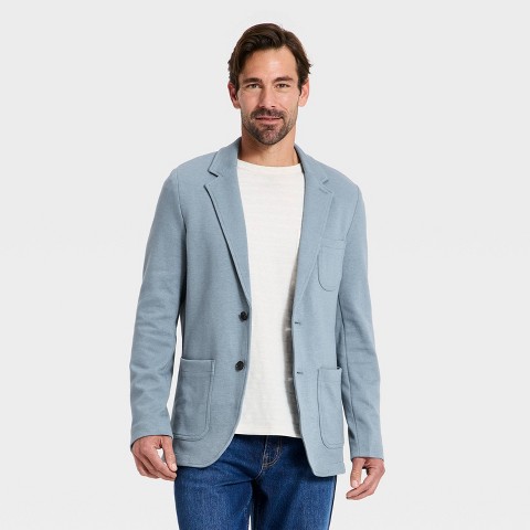 Мужские пиджаки Goodfellow & Co Men's Comfort Wear Knit Blazer - Goodfellow & Co™ Blue L