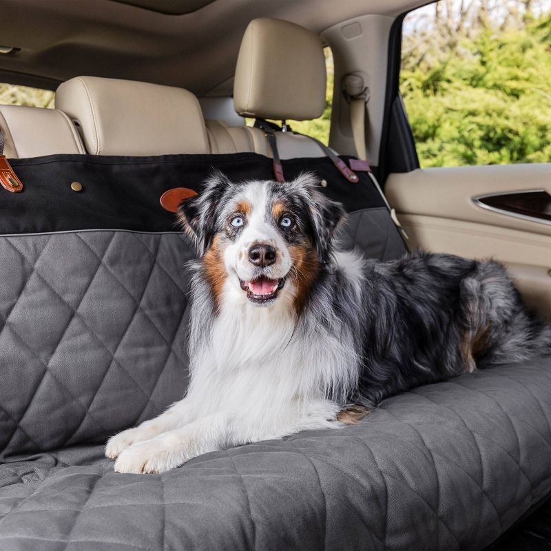 PetSafe Happy Ride Quilted Bench Cat and Dog Seat Cover - Gray, 3 of 10