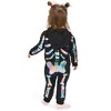 Tipsy Elves Baby / Toddler Iridescent Skeleton Costume Jumpsuit: Size 2T - 4 of 4