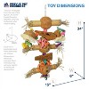 Prevue Pet Products Physical & Mental Bodacious Bites Bamboo Shoots Bird Toy 62474 - 3 of 3