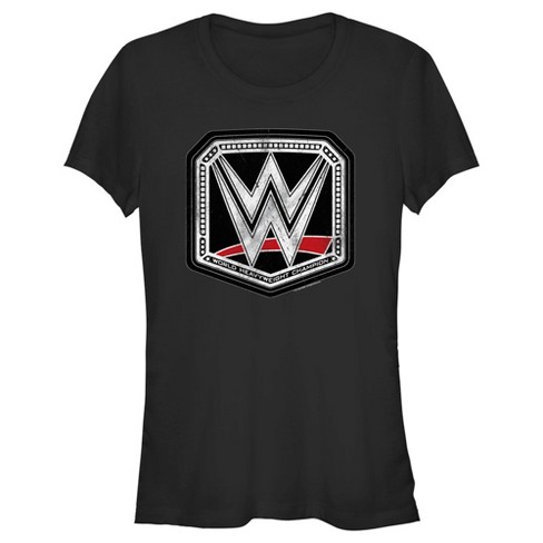 Women s Wwe World Heavyweight Champion Logo T shirt Target