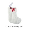 Unique Bargains Christmas Stockings Knitted Fabric White 7.87"x5.91" 1 Pc - 3 of 4