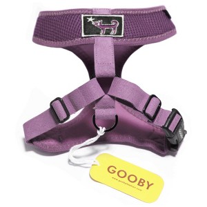 Gooby Choke Free Freedom Harness for Small Dogs, Large, Purple - 1 of 1