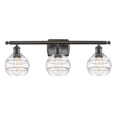 Rochester - 3 Light Bath Vanity In Industrial Style-8.88 Inches Tall and 25.88 Inches Wide