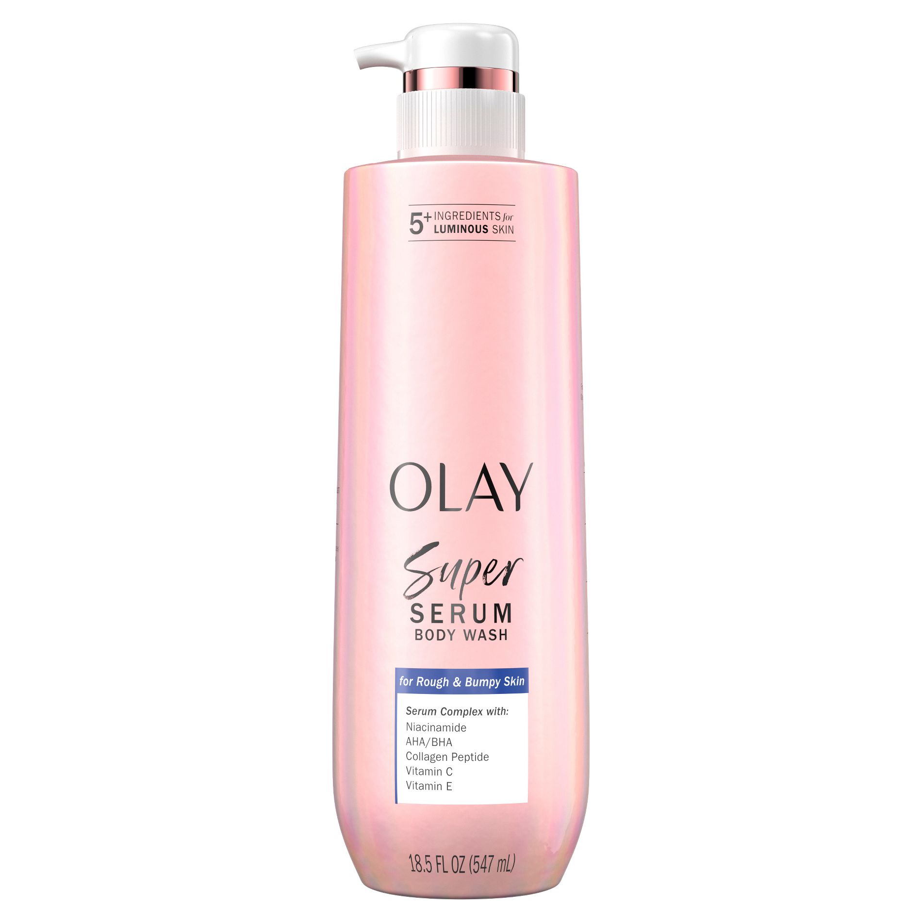 Olay Super Serum Body Wash for Rough and Bumpy Skin - 18.5 fl oz