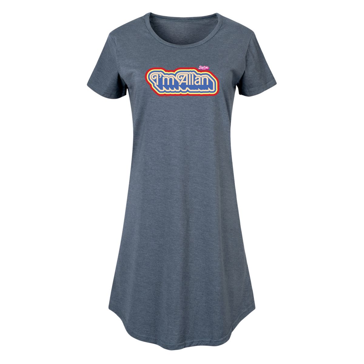 Women's - Barbie - I'm Allen Graphic T-shirt Dress