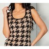 Women's Houndstooth Tank - Angel Apparel - 3 of 4