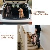 Pet Stroller Lightweight Foldable Dog Stroller, 360° Shockproof Wheels, Airline Approved Carrier for Small Dogs & Cats - 3 of 4