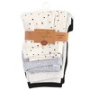 Touched by Nature Baby and Toddler Organic Cotton Pants 4pk, Star - image 2 of 4