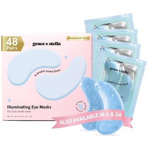 Grace & Stella Illuminating Under Eye Mask - Blue - 1 of 4