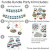 Big Dot of Happiness Cars, Trains, and Airplanes - Transportation Birthday Party Supplies - Banner Decoration Kit - Fundle Bundle - 2 of 4