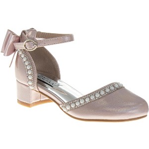 Badgley Mischka Girls' Low Heeled Dress Shoes. (Little Kids/Big Kids)Black, Size: 8 - 1 of 1