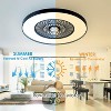 HUMHOLD 24 Inch Smart Modern Ceiling Fan with Lights and Remote/APP Control - 4 of 4
