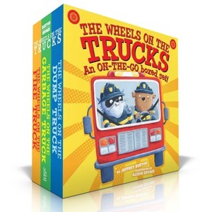 The Wheels on the Trucks (Boxed Set) - (Wheels on The...) by  Jeffrey Burton (Board Book) - 1 of 1