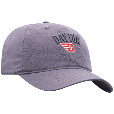 NCAA Dayton Flyers Men's Skill Gray Garment Washed Canvas Hat