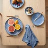 Sango 12pc Frill Dinnerware Set - Reactive Blue - 3 of 4