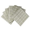 Unique Bargains Checkered Disposable Plastic Waterproof Table Covers 12 Pcs - 2 of 4