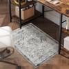 Vintage Plush Rug, Non-Slip Door Mat ¨C Soft Low Pile Machine Washable Carpet for Kitchen, Entryway, Bathroom - 2 of 4