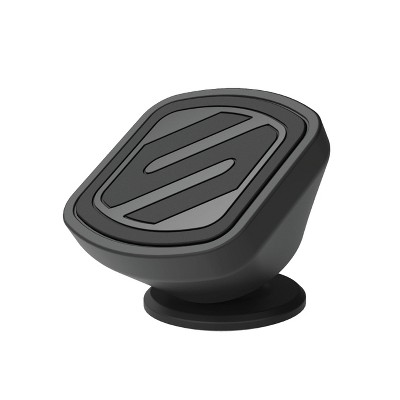 Scosche Magic Select Dash Mount MMDSD-RP: Magnetic Phone Car Holder, Adjustable Adhesive Dash Mount, Black