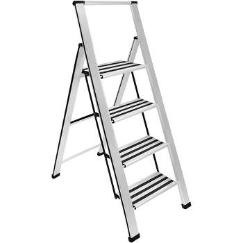 4 Step Ladder Modern  - Beautiful  Aluminum  - By SORFEY
