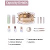 Narwey Small Cute Floral Makeup Bag for Purse Mini Cosmetic Bag - 3 of 3
