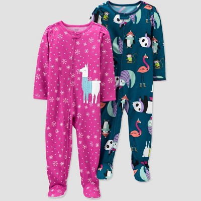 just one you footed pajamas