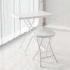 Folding 18in Bar Stool - Portable w/Handle, 600Lbs Capacity & Anti-Slip Feet for Kitchen Indoor Outdoor - 3 of 4