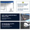 FDW 8/10/12/14FT Trampoline with Enclosure Net Outdoor Jump Rectangle Trampoline - ASTM Approved-Combo Bounce Exercise Trampoline for Kids and Adults - 3 of 4