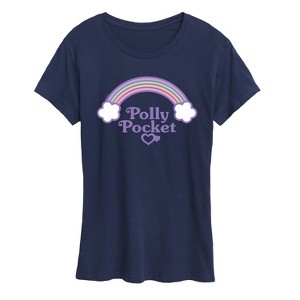 Women's - Polly Pocket - Rainbow Logo Short Sleeve Graphic T-Shirt - 1 of 4