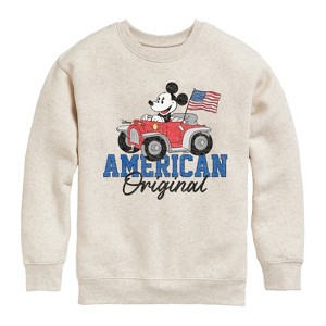Boys' - Disney - American Original Graphic Long Sleeve Fleece Sweatshirt - 1 of 4