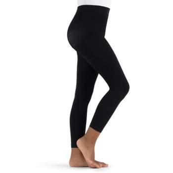 Capezio 14C Footed Hold & Stretch Tights color Black size SC, Competition  Tights