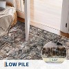 Indoor Washable Vintage Rug, Non Slip Non-Shedding Floor Mat, Soft Low Pile Thin Foldable Throw Carpet for Bedroom Nursery Dining Room - 3 of 4