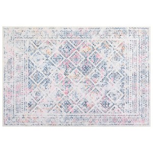 Vintage Washable Rug – Non-Slip, Non-Shedding, Low Pile Floral Carpet for Living Room & Bedroom - 1 of 4
