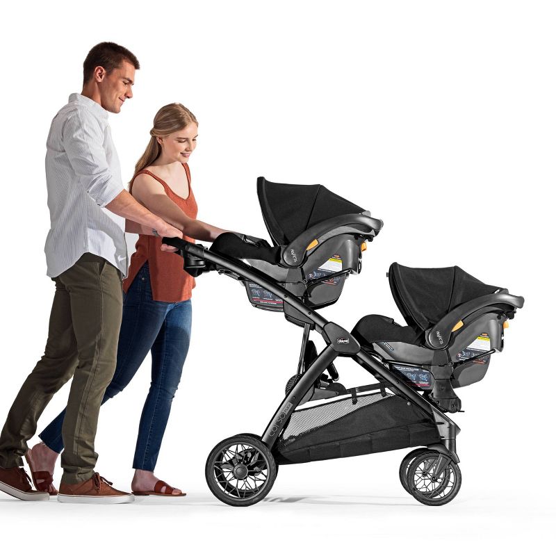 Chicco Corso Flex Infant Car Seat Adapter/Basket - Black, 3 of 5