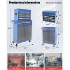 Professional 5-Drawer Tool Chest on Wheels, Rolling Tool Storage Cabinet, Portable Garage Organizer for Mechanics & Home Use - 3 of 4