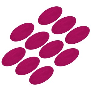 Unique Bargains Oval Iron-on Washable Clothes Hole Repairing Denim Patches 10 Pcs - 1 of 4