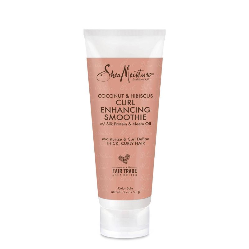 SheaMoisture Smoothie Curl Enhancing Cream for Thick Curly Hair Coconut and Hibiscus, 3 of 15
