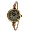 Olivia Pratt 3-Pack Fashion Analog Bangle Cuff Wrist Bracelet Wire Bangle Women Watch - 2 of 4