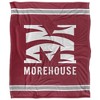 Morehouse College Silky Touch Blanket White 50x60 - 2 of 4