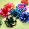 Unique Bargains Alloy Satin Fabric Big Rose Flower Dainty Brooches & Pins 1 Pc - 4 of 4