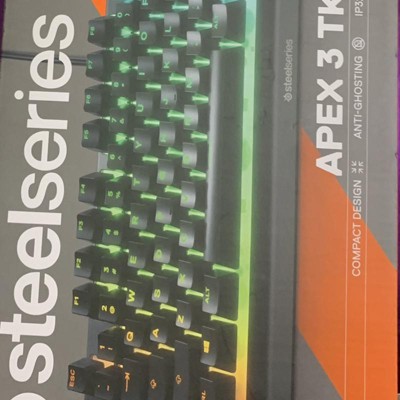Steelseries Apex 3 Tkl Wired Gaming Keyboard For Pc : Target