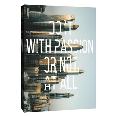 11" x 14" Do It with Passion Decorative Wall Art - PTM Images