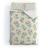 Deny Designs Jacqueline Maldonado Tulips and Lattice Duvet Cover and Pillow Shams - 2 of 4