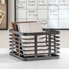 Metal Pantry Basket with Handles - Set of 2 - Matte Black - 4 of 4