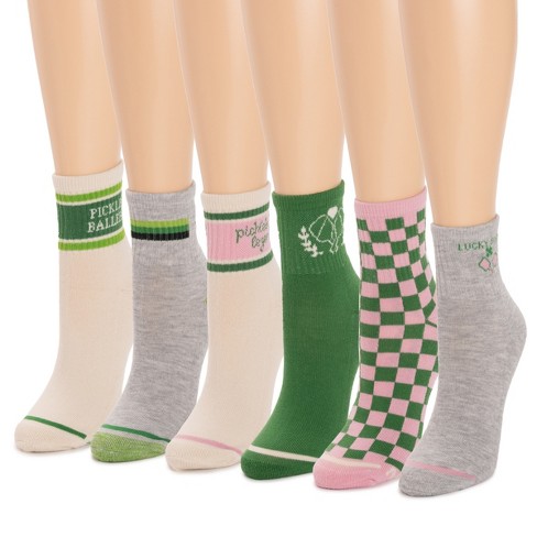 Women's Low Cut Toe Socks Ankle Cotton Running Socks(Pack of 5/6)