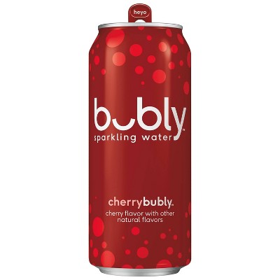 bubly Cherry Enhanced Sparkling Water - 16 fl oz Can