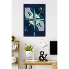 Trends International MLB Seattle Mariners - Logo 25 Unframed Wall Poster Prints - 2 of 4