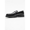 Galea - Black Patent Buckled Leather Loafers (Women) | Forever & Always Shoes - 4 of 4