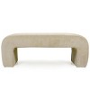 47"Entryway Shoe Bench,Chenille Bench Seating,Breakfast Nook Bench,Bench Seating,Window Bench In The Living Room,Bedroom,Apartment-Cuddlewood - 3 of 4